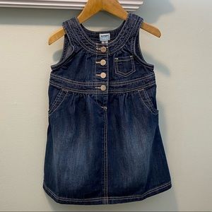 Old Navy Girls Denim Dress (size 3T)